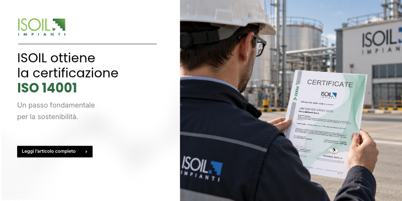 Master Level Meter ISO 14001 Certification at ISOIL Impianti: Journey and Value